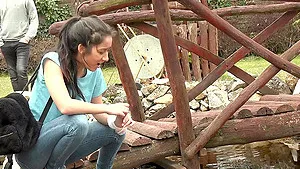 Passionate lovemaking with large natural boobs cutie Darcia Lee