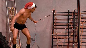 Handsome gay dudes enjoy having kinky BDSM style sex. HD video