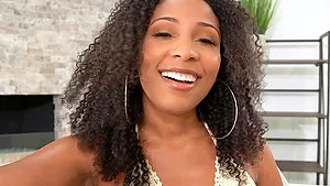 Wild interracial FFM threesome with Keely Rose and Olivia Jayy