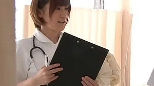 Wild fucking between a patient and Japanese nurse Kotomi Saeki