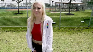 Wild interracial fucking in the van with small tits Cameron Minx