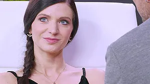 Skinny girlfriend Arian Joy gets her ass fucked by a large cock