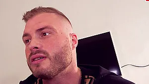 German gothic teen at public pickup date