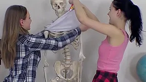 Closeup video of interracial threesome with Lady Bug and Anie Darling