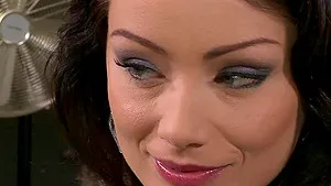 Naughty model Sophie Lynx teases with a buttplug and gets fucked