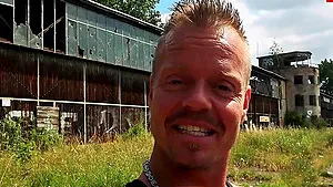 Gothic teen slut pick up from german agent