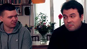 Sensual lovemaking in the hostel room with skinny Charlie Red