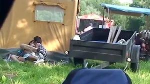 Spy Cam Sex Public By Amateur Teen Couple Caught At Music Festival