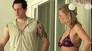 Mommy just loves a firm young cock in her mouth and juicy wet pussy