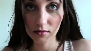 Small titted babe toys her pussy on webcam