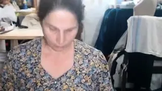 Brunette russian mature amateur milf hidden webcam voyeur