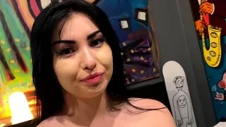 Blowing 21yo nympho slut loves blowing