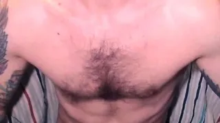 Sexy American Dady masturbating Part 1 doing a Cam Show