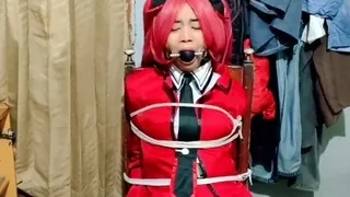 indo cosplay bondage