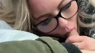 My Dirty Hobby - Public car blowjob