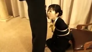 Perverse japanese slave babe enjoys bdsm torture