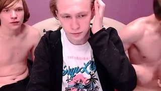 Amazing Youmg Threesome Party Part 2 doing a Cam Show