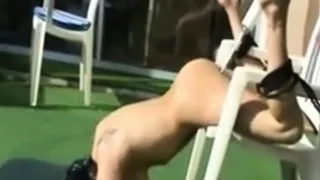 Crazy Enema BDSM with French slave Lola