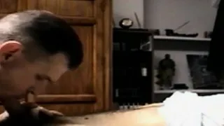 Straight jock cock blown by sturdy DILF