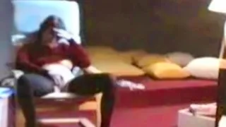 My mom ends the day horny (hidden cam)