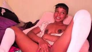 Webcam girl German girl fingers and toy 2 of 13