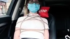 Outdoor BDSM public humiliation