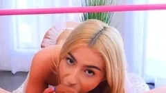 Chanel Camryn #stockings #blonde #teens