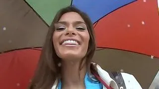 Arousing creampie movie