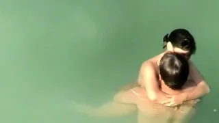 my nudist mom caught fucking in the sea