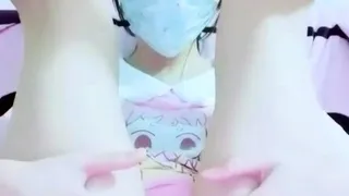 Cute blonde teen Lindsey solo toying pussy and ass