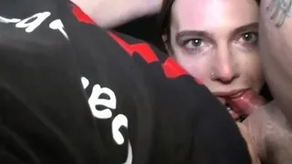 German amateur creampie to mouth gangbang cum party