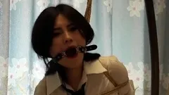 Asian Girls Bound and Gagged rope bondage