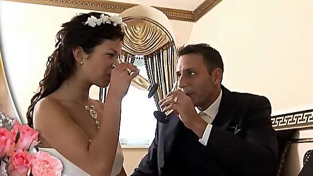 Bride gets intimate with her father-in-law right on her wedding day
