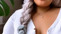 Amateur blond girl with big boobs getting fucked