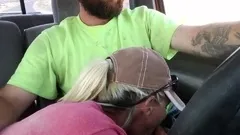 Sukie Rae gives a Blowjob while driving. Part 1