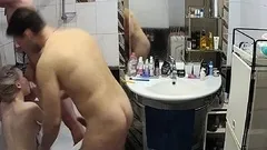 Hot blond milf on hidden cam fucked