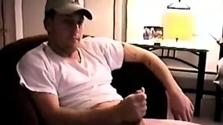 Jerking straight jock dickblown by DILF