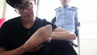 Chinese Policewoman Strangled