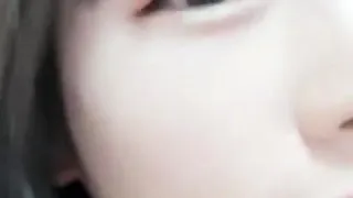 Asian japanese schoolgirl plays with anal toys