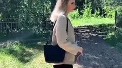 Blow job in the forest Part2