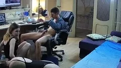 Amateur Couple Filmed Fucking with Hidden Cam