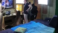 Wife Couple Hardcore Sex Hotel Room Hidden Cam Voyeur