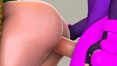 Jerking a big cock in close up