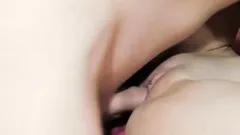 Creampie on a nice Stepsisters pussy during a show p5