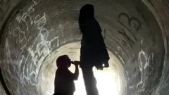 Voyeur BBC worship aggressive BlowJob public