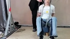 Chinese girl's experience of being tied up