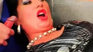 Sex-starved Celine Noiret enjoys hardcore fuck