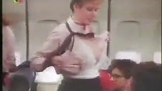 Girls Strip on Plane !!!