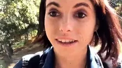 French Girl Stuck In The Park....