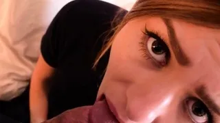 Cute brunette young hookup amateur teen blowjob